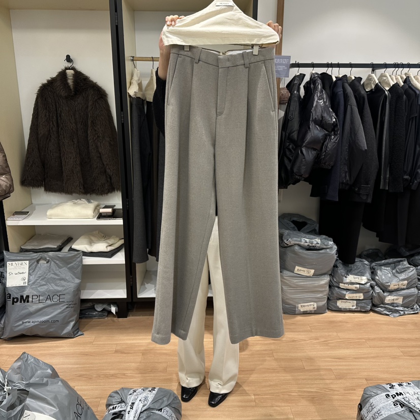 MUYBIEN東大門㊣代購女士新款真品人氣休閑職業推薦時尚休閑褲MUYBIEN休閑褲圖色2