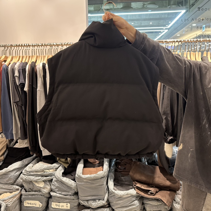 HONG.U東大門㊣直郵女裝新款25秋冬休閑熱賣人氣職業真品馬甲HONG.U馬甲