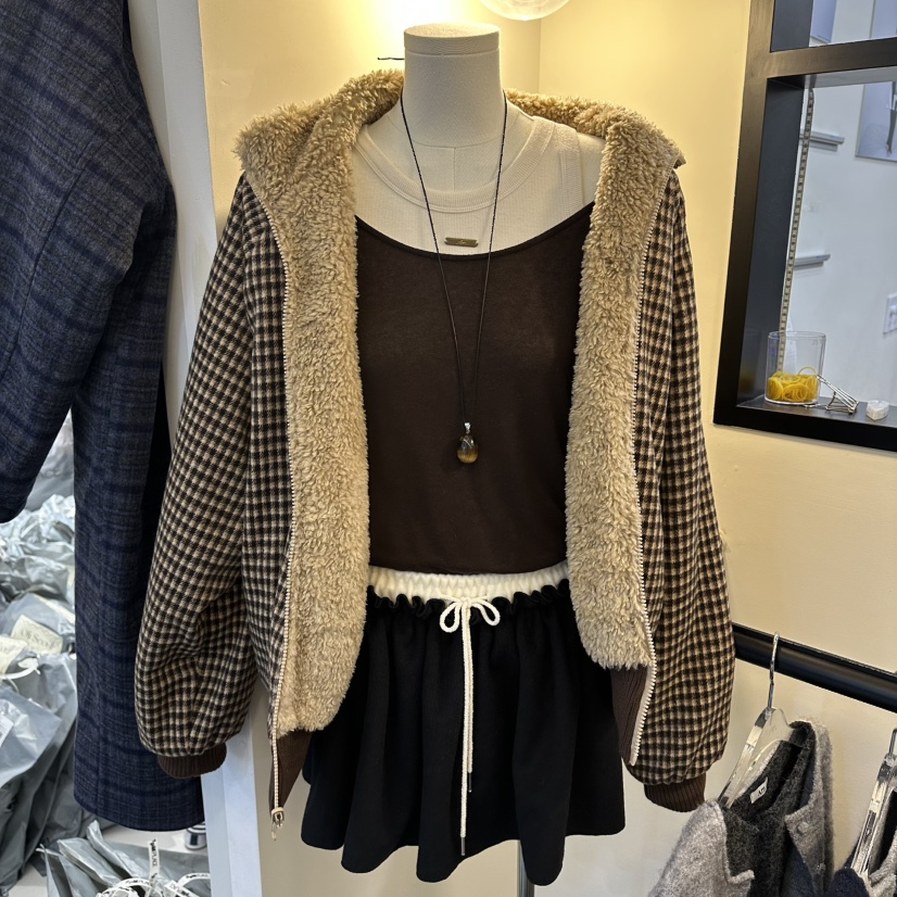 ARR東大門㊣直郵女士新品時尚職業推薦25秋冬夾克兩面穿雙面ARR夾克