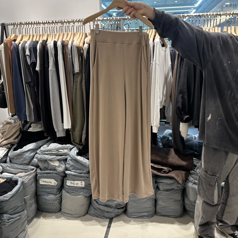 HONG.U東大門㊣直郵女裝新品時尚職業休閑人氣真品熱賣休閑褲HONG.U休閑褲圖色2