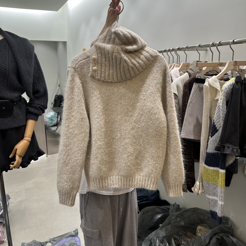 PART3韓國直郵㊣女士新款25秋冬真品職業時尚推薦毛衣含圍巾Part.3毛衣