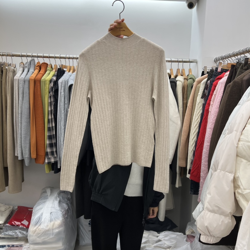 DRESS ROOM東大門㊣直郵女士新款職業人氣休閑熱賣真品針織衫DRESS ROOM針織衫圖色4