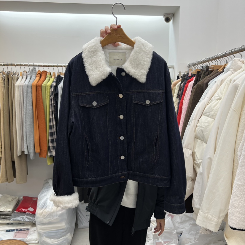 DRESS ROOM東大門㊣直郵女裝新款時尚休閑推薦職業25秋冬夾克DRESS ROOM夾克