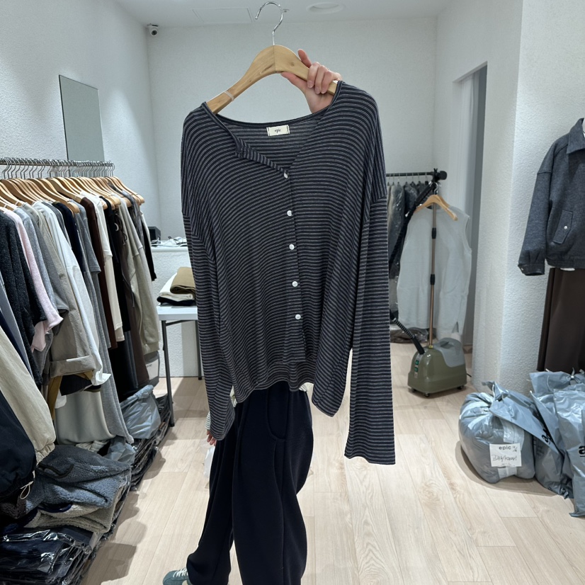 EPIC-S東大門㊣代購女裝新款推薦休閑真品時尚25秋冬長袖T恤EPIC-S長袖T恤圖色3