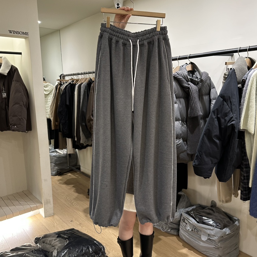 WINSOME東大門㊣實拍女士新品人氣休閑時尚25秋冬休閑褲加絨WINSOME休閑褲圖色3