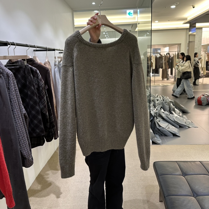 VEGETABLE韓國代購㊣女士新款職業推薦25秋冬時尚休閑針織衫VEGETABLE針織衫