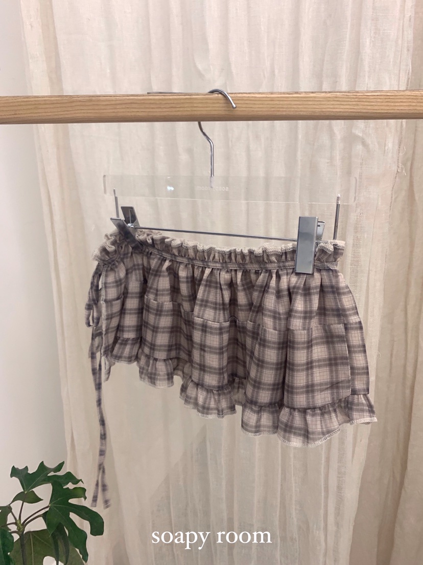 SOAPYROOM韓國代購㊣女士新款熱賣職業推薦休閑25秋冬真品短裙SOAPYROOM短裙