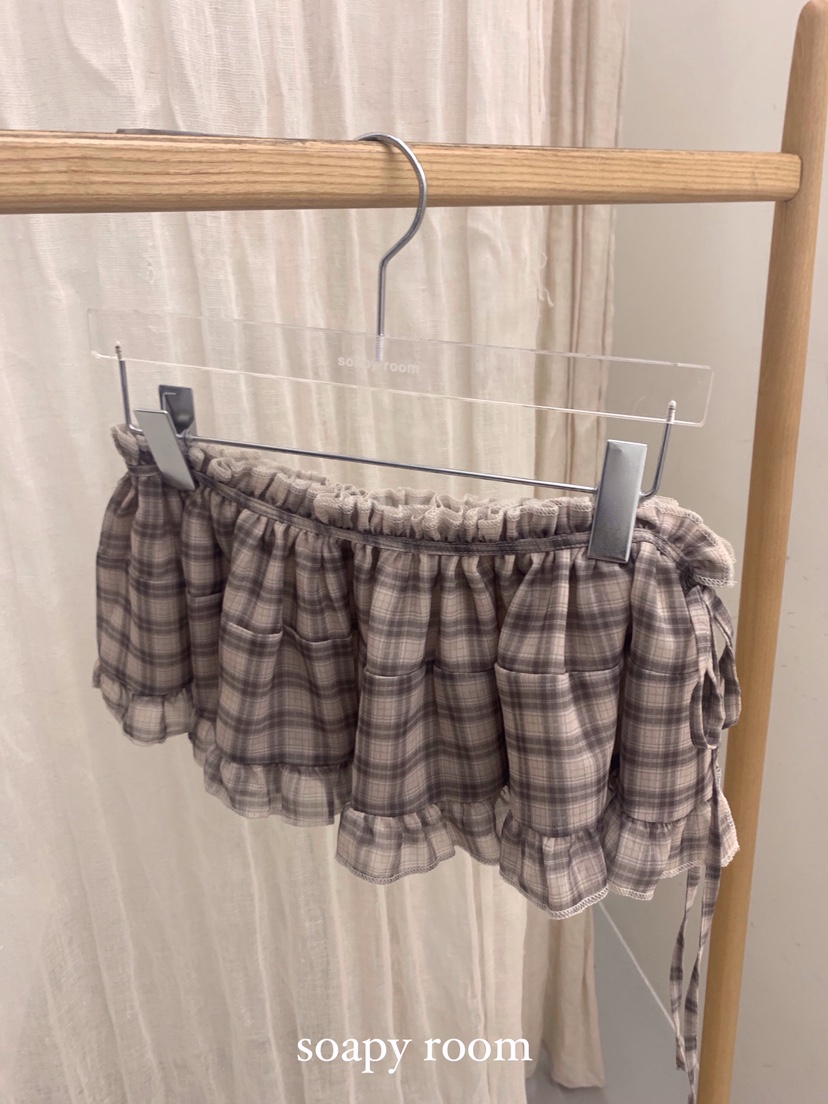 SOAPYROOM韓國代購㊣女士新款熱賣職業推薦休閑25秋冬真品短裙SOAPYROOM短裙圖色2