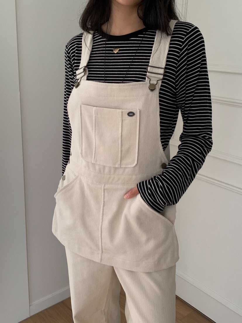 CAMEL-P韓國代購㊣女裝新品熱賣背帶褲Came_l 家背帶褲