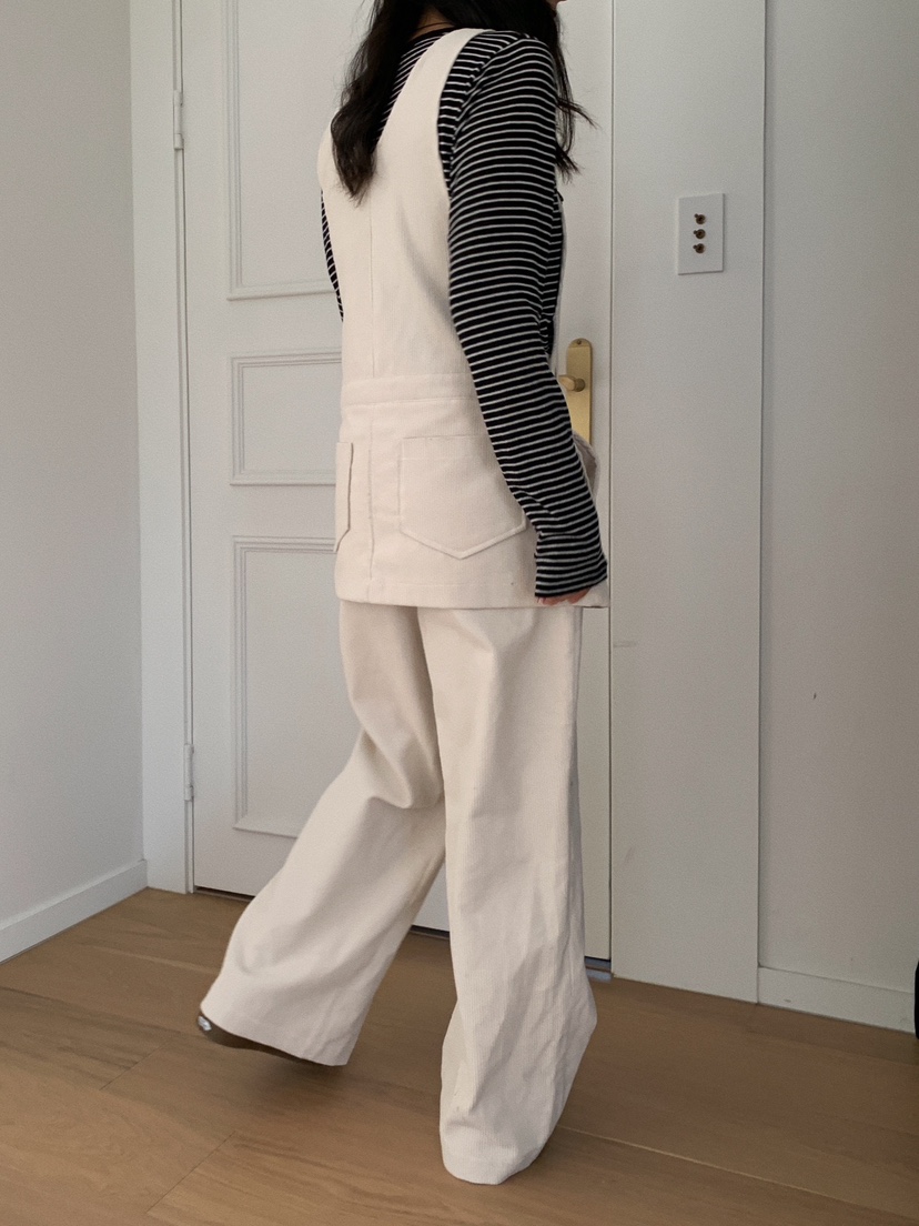 CAMEL-P韓國代購㊣女裝新品熱賣背帶褲Came_l 家背帶褲