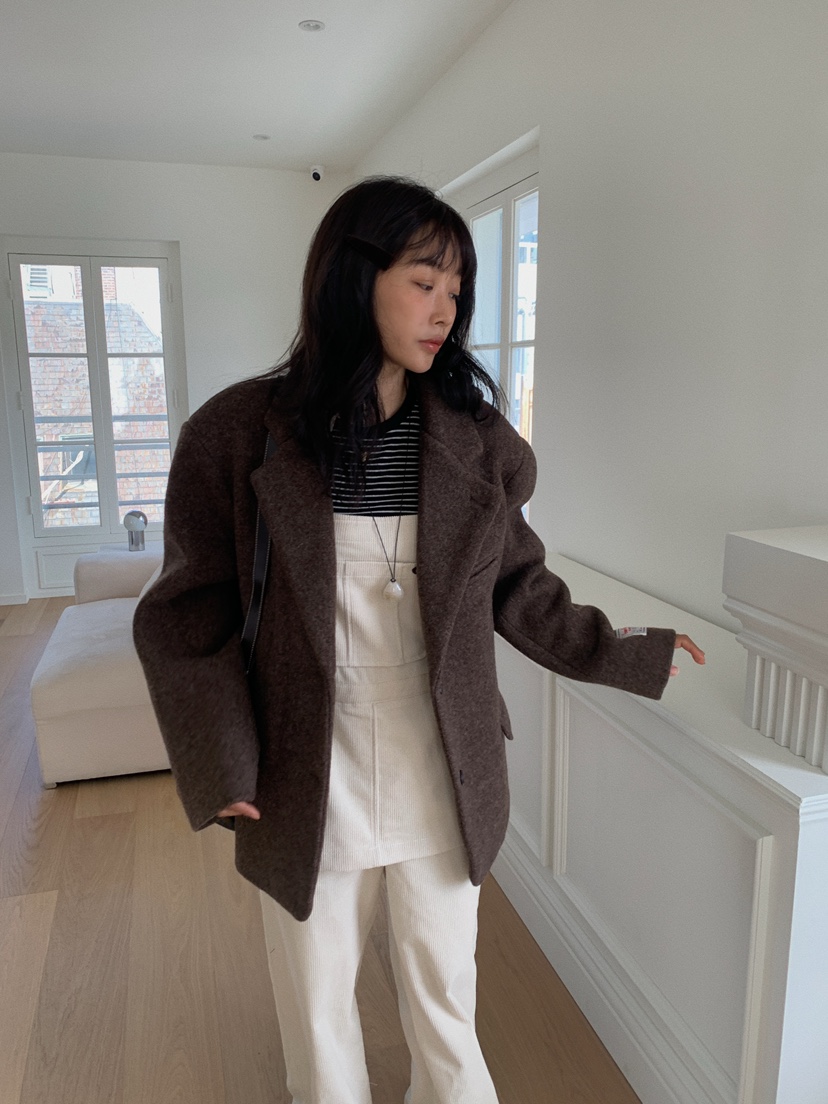 CAMEL-P韓國代購㊣女裝新品熱賣背帶褲Came_l 家背帶褲