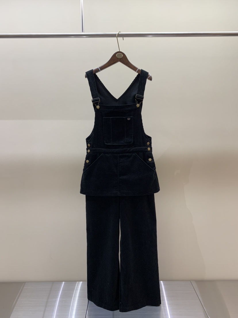 CAMEL-P韓國代購㊣女裝新品熱賣背帶褲Came_l 家背帶褲圖色3