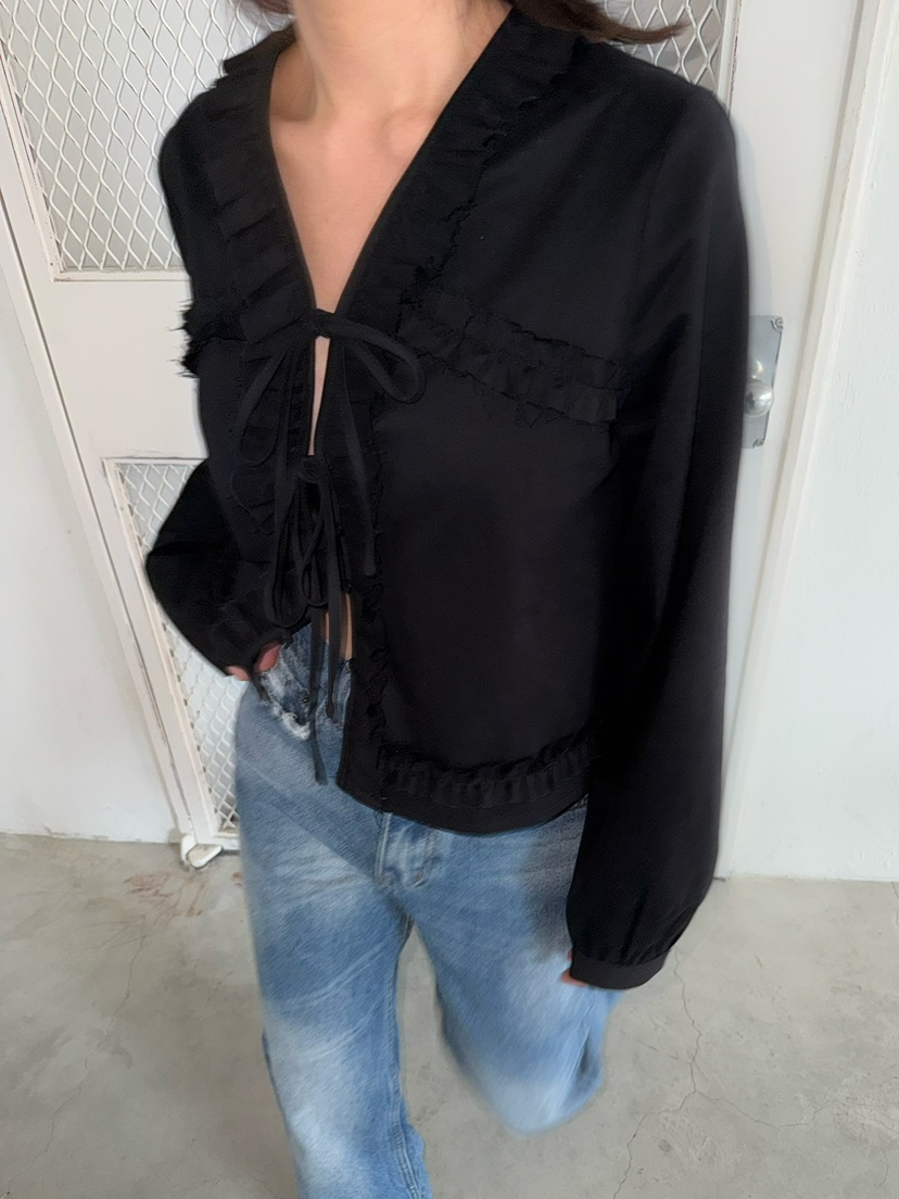 AWESOMESAUCE東大門㊣實拍女裝新款真品推薦熱賣襯衫蕾絲衫AWESOME SAUCE襯衫/蕾絲衫