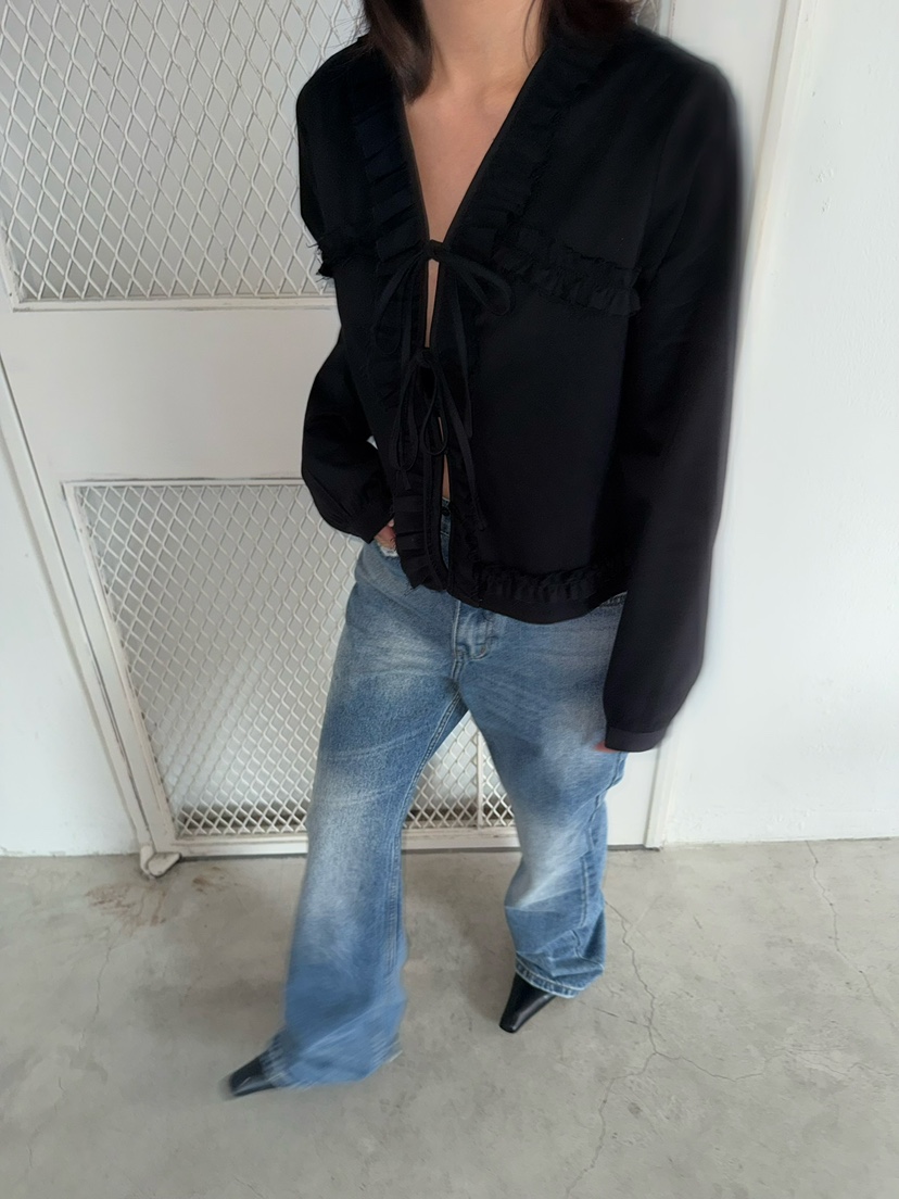 AWESOMESAUCE東大門㊣實拍女裝新款真品推薦熱賣襯衫蕾絲衫AWESOME SAUCE襯衫/蕾絲衫