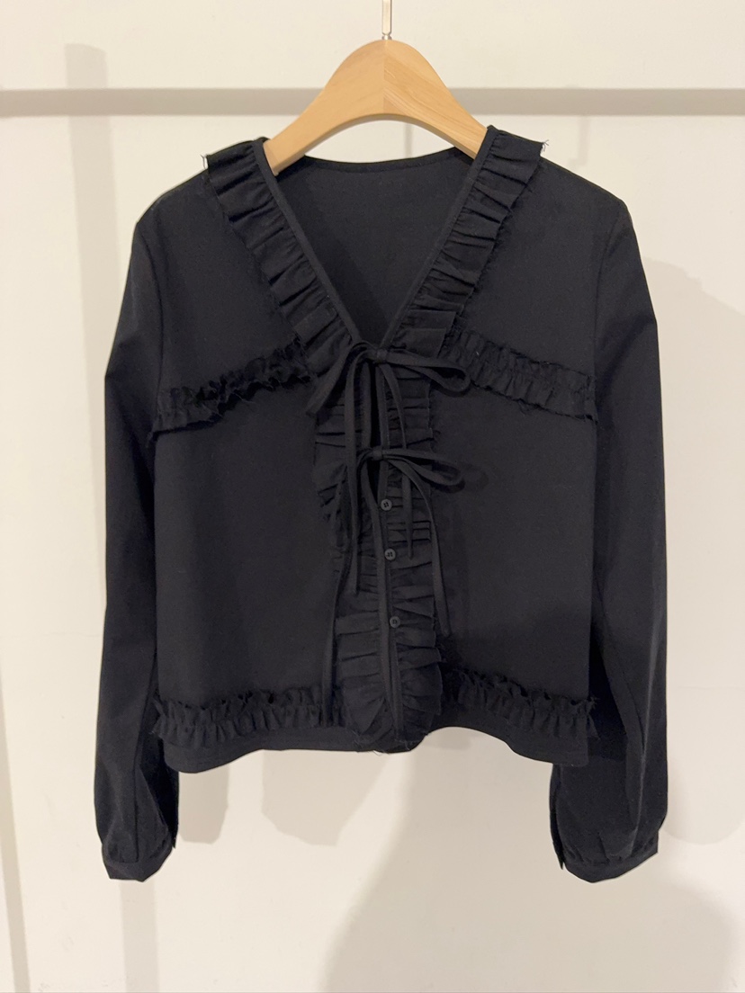 AWESOMESAUCE東大門㊣實拍女裝新款真品推薦熱賣襯衫蕾絲衫AWESOME SAUCE襯衫/蕾絲衫