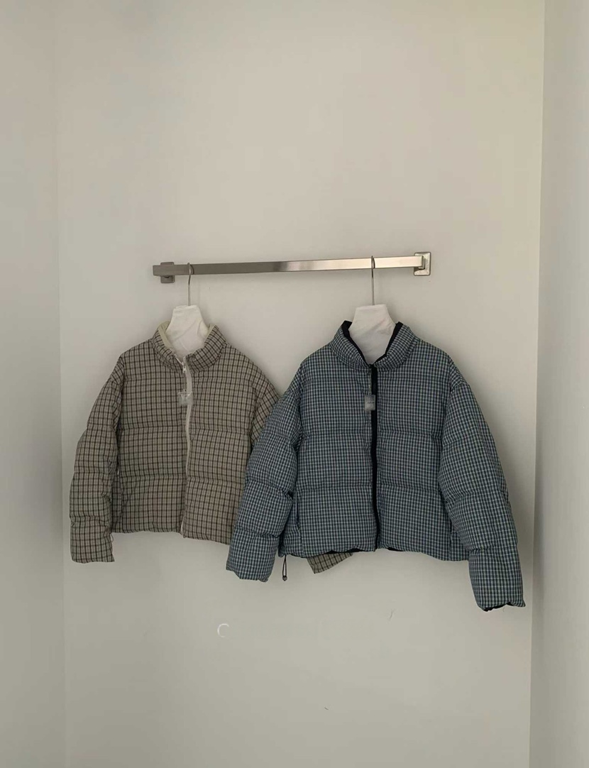 DARLUZ_MI韓國直郵㊣女士新款職業人氣熱賣休閑短款棉服里外穿DARLUZ_MI短款棉服