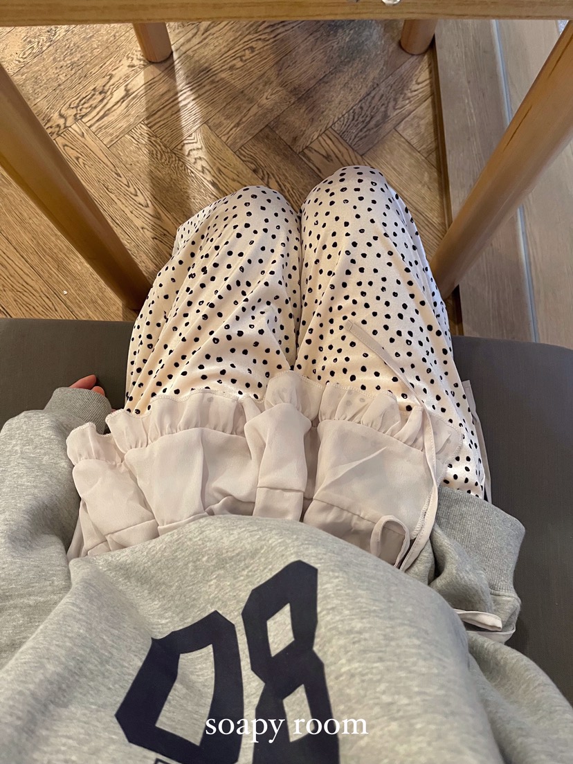 SOAPYROOM韓國代購㊣女裝新品人氣25秋冬職業時尚休閑休閑褲SOAPYROOM休閑褲