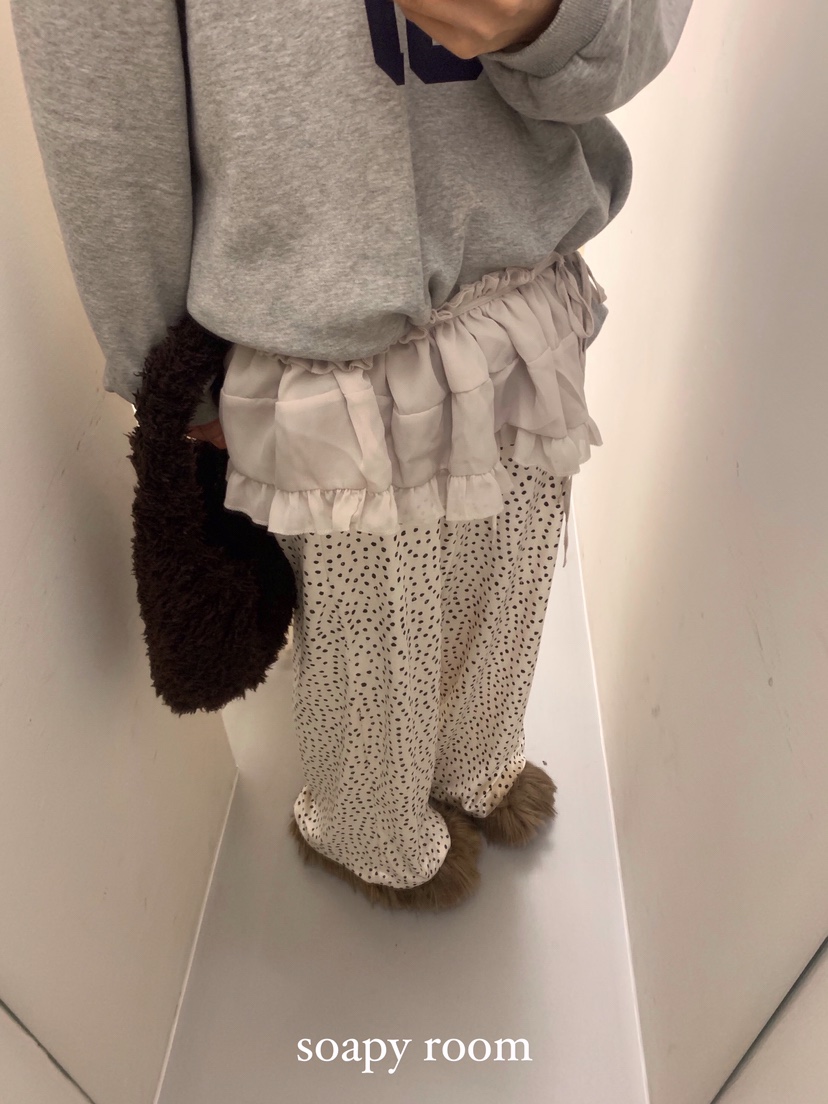 SOAPYROOM韓國代購㊣女裝新品人氣25秋冬職業時尚休閑休閑褲SOAPYROOM休閑褲