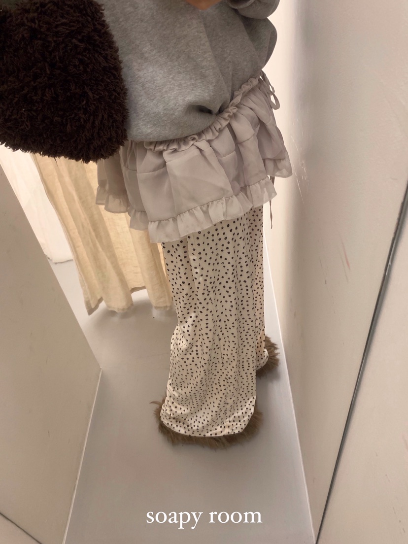 SOAPYROOM韓國代購㊣女裝新品人氣25秋冬職業時尚休閑休閑褲SOAPYROOM休閑褲