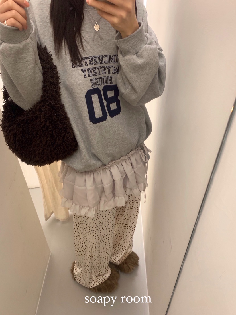 SOAPYROOM韓國代購㊣女裝新品人氣25秋冬職業時尚休閑休閑褲SOAPYROOM休閑褲