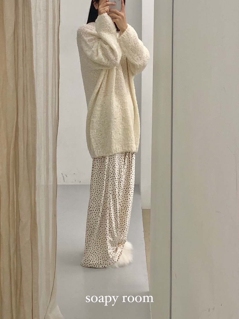 SOAPYROOM韓國代購㊣女裝新品人氣25秋冬職業時尚休閑休閑褲SOAPYROOM休閑褲