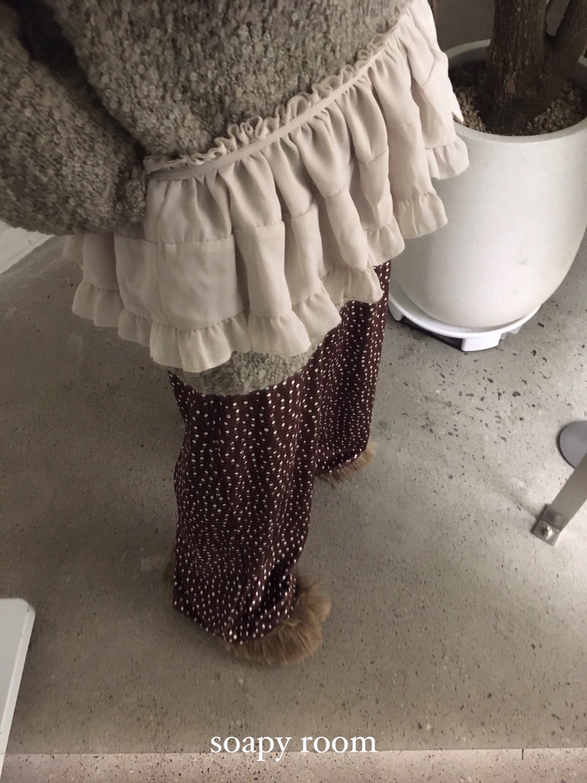 SOAPYROOM韓國代購㊣女裝新品人氣25秋冬職業時尚休閑休閑褲SOAPYROOM休閑褲