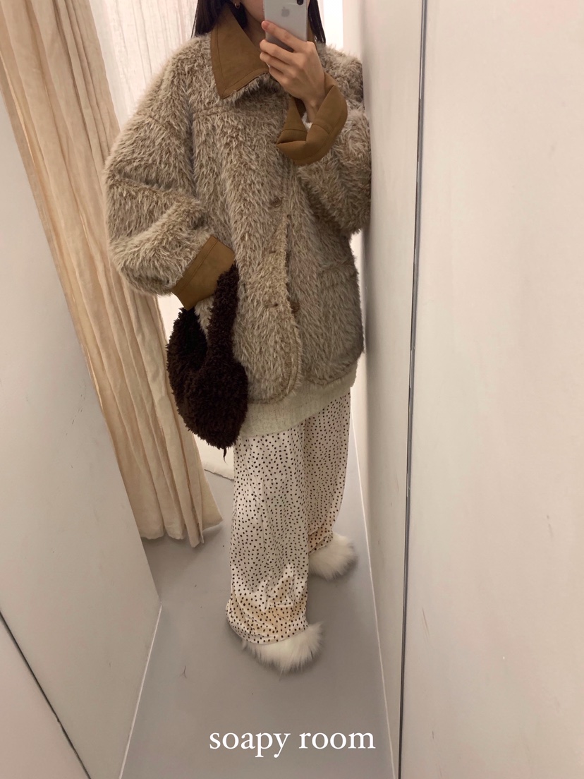 SOAPYROOM韓國代購㊣女裝新品人氣25秋冬職業時尚休閑休閑褲SOAPYROOM休閑褲