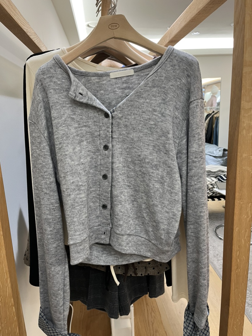 TIZZI韓國直郵㊣女士新款真品25秋冬推薦人氣休閑時尚針織衫TIZZI針織衫