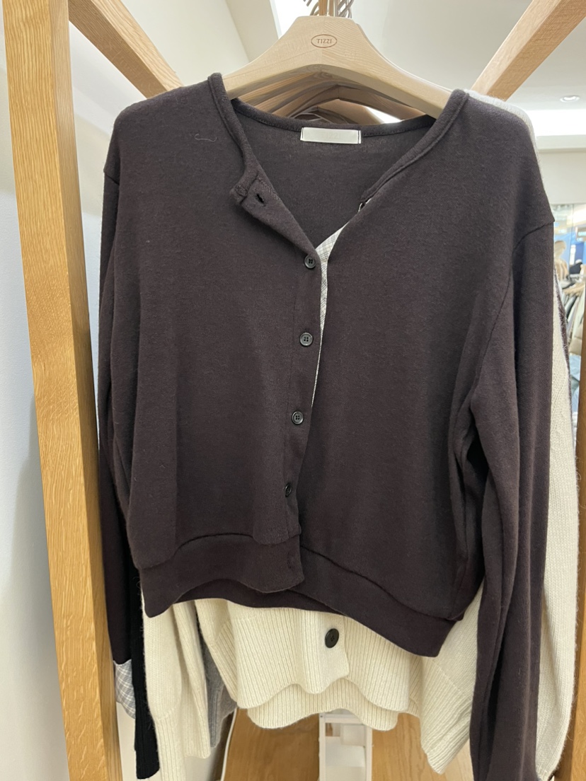 TIZZI韓國直郵㊣女士新款真品25秋冬推薦人氣休閑時尚針織衫TIZZI針織衫圖色3