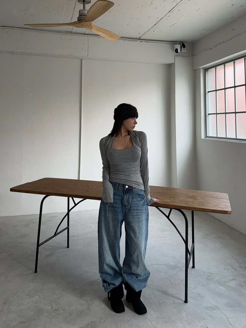 AWESOMESAUCE韓國代購㊣女裝新品25秋冬真品推薦熱賣長袖T恤AWESOME SAUCE長袖T恤