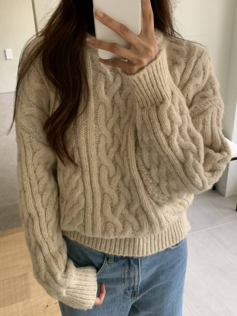 NOTICE韓國代購㊣女裝新款人氣職業時尚熱賣推薦真品25秋冬毛衣NOTICE毛衣