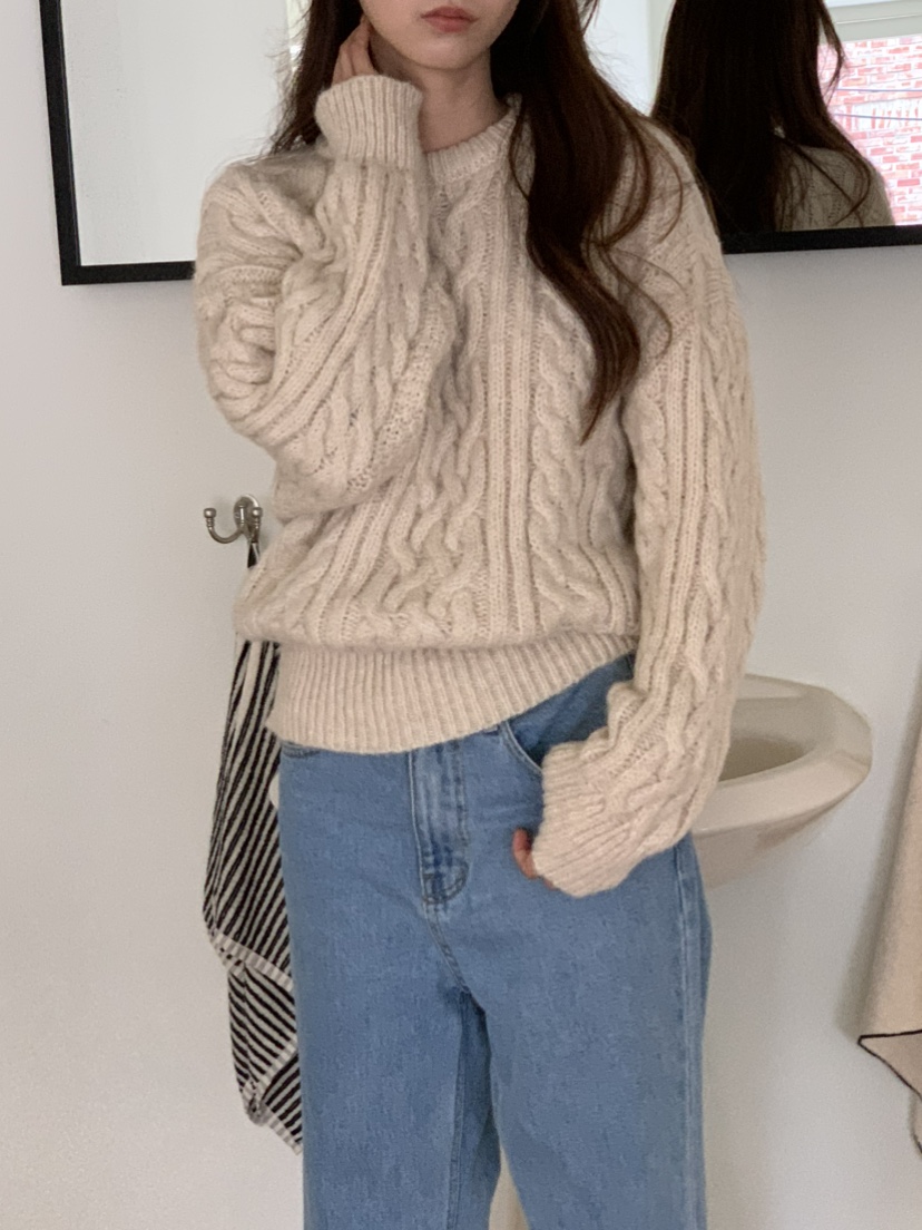 NOTICE韓國代購㊣女裝新款人氣職業時尚熱賣推薦真品25秋冬毛衣NOTICE毛衣