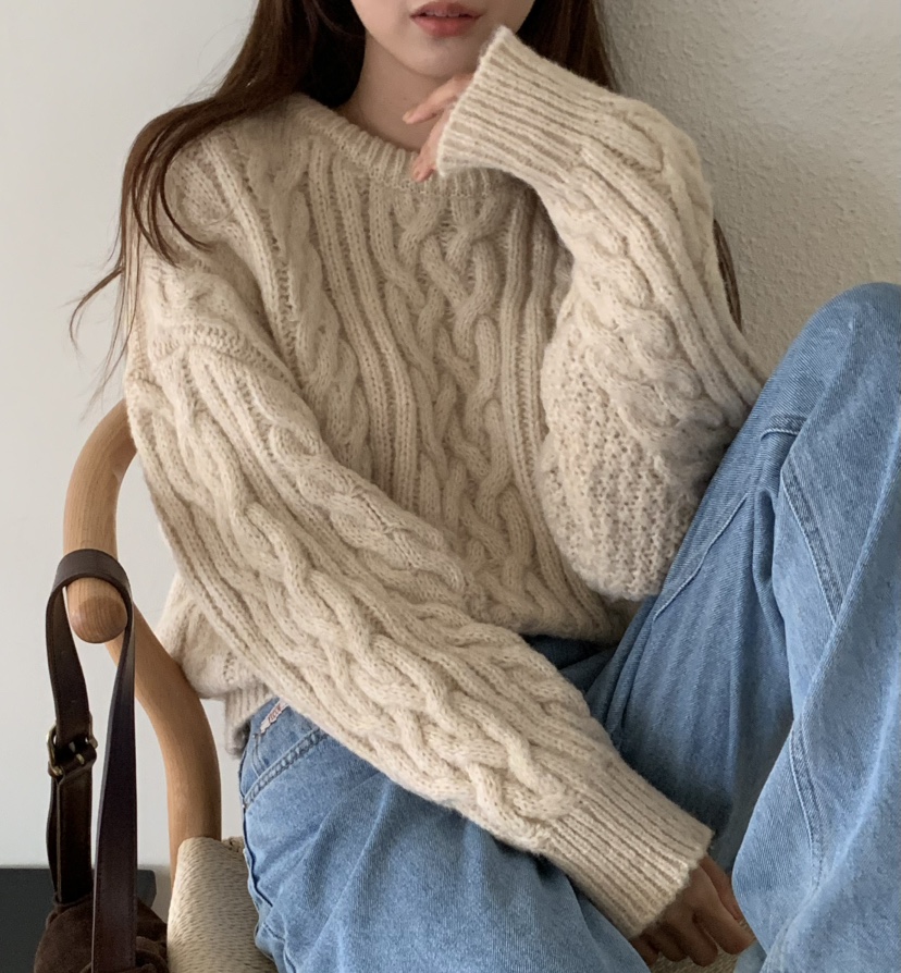 NOTICE韓國代購㊣女裝新款人氣職業時尚熱賣推薦真品25秋冬毛衣NOTICE毛衣