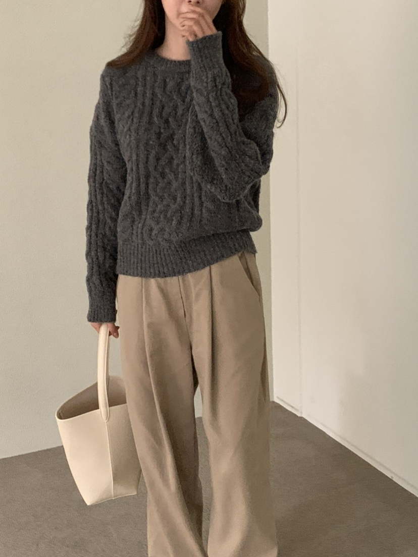 NOTICE韓國代購㊣女裝新款人氣職業時尚熱賣推薦真品25秋冬毛衣NOTICE毛衣