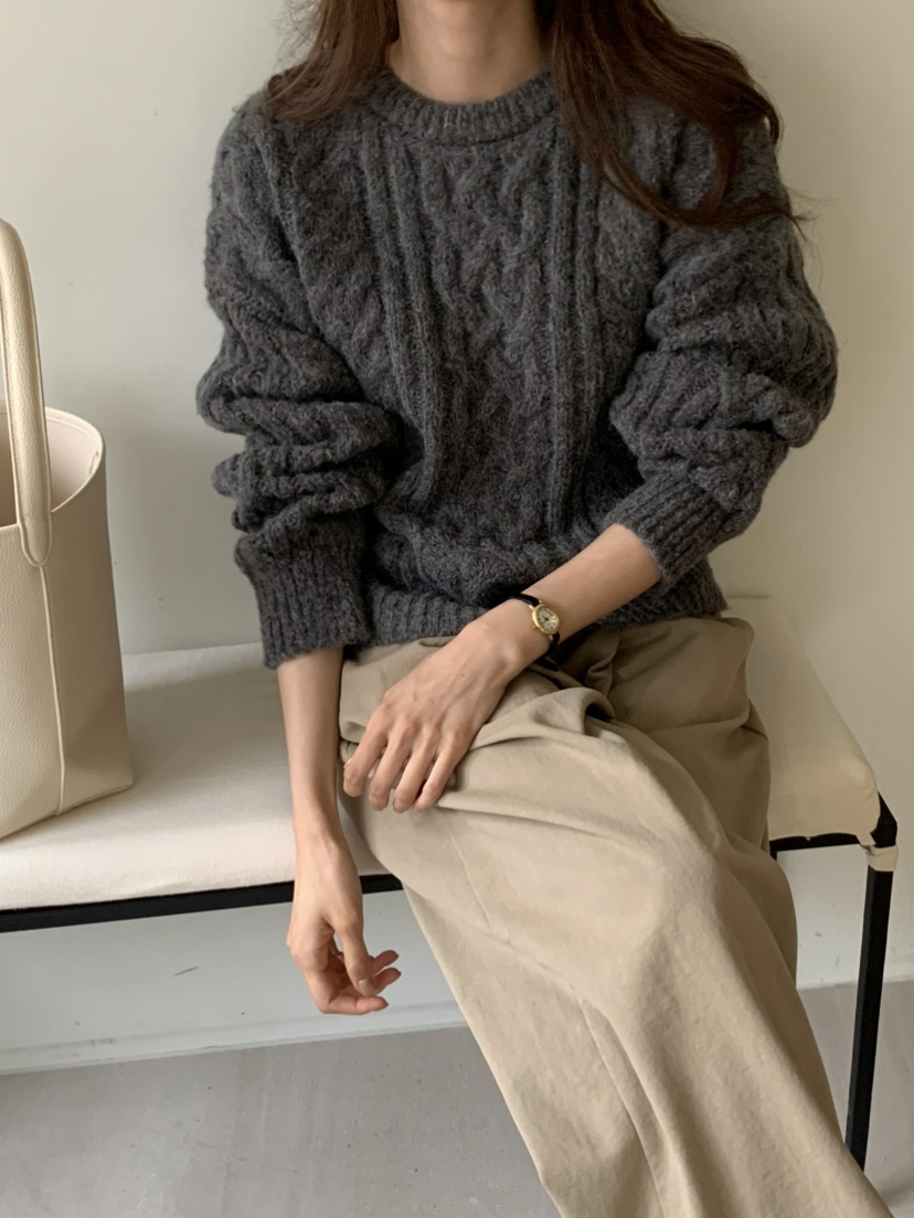 NOTICE韓國代購㊣女裝新款人氣職業時尚熱賣推薦真品25秋冬毛衣NOTICE毛衣