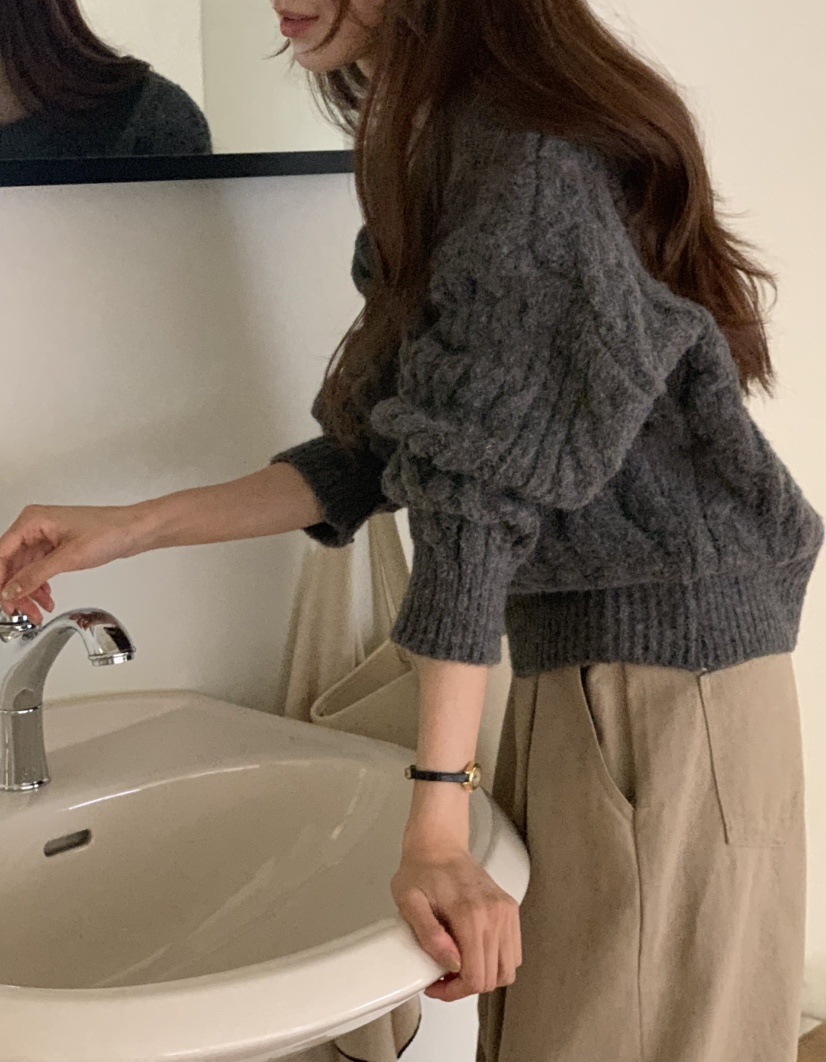 NOTICE韓國代購㊣女裝新款人氣職業時尚熱賣推薦真品25秋冬毛衣NOTICE毛衣