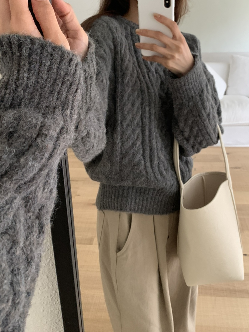 NOTICE韓國代購㊣女裝新款人氣職業時尚熱賣推薦真品25秋冬毛衣NOTICE毛衣