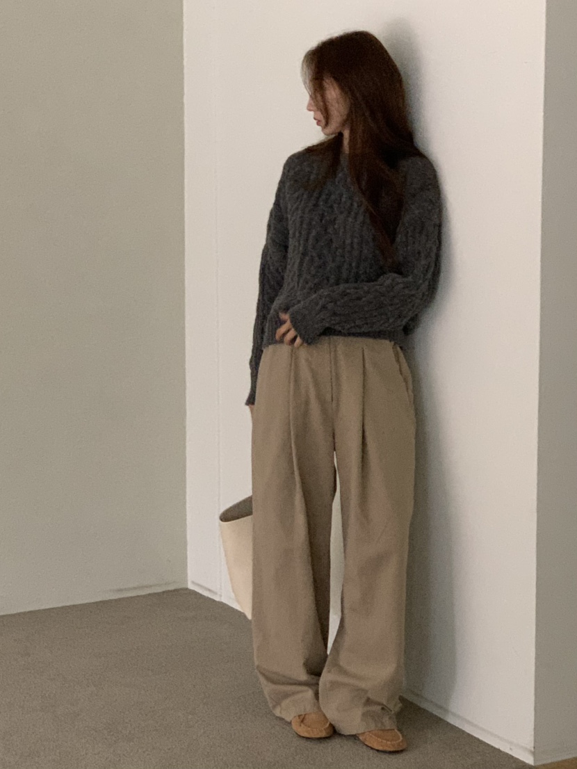 NOTICE韓國代購㊣女裝新款人氣職業時尚熱賣推薦真品25秋冬毛衣NOTICE毛衣