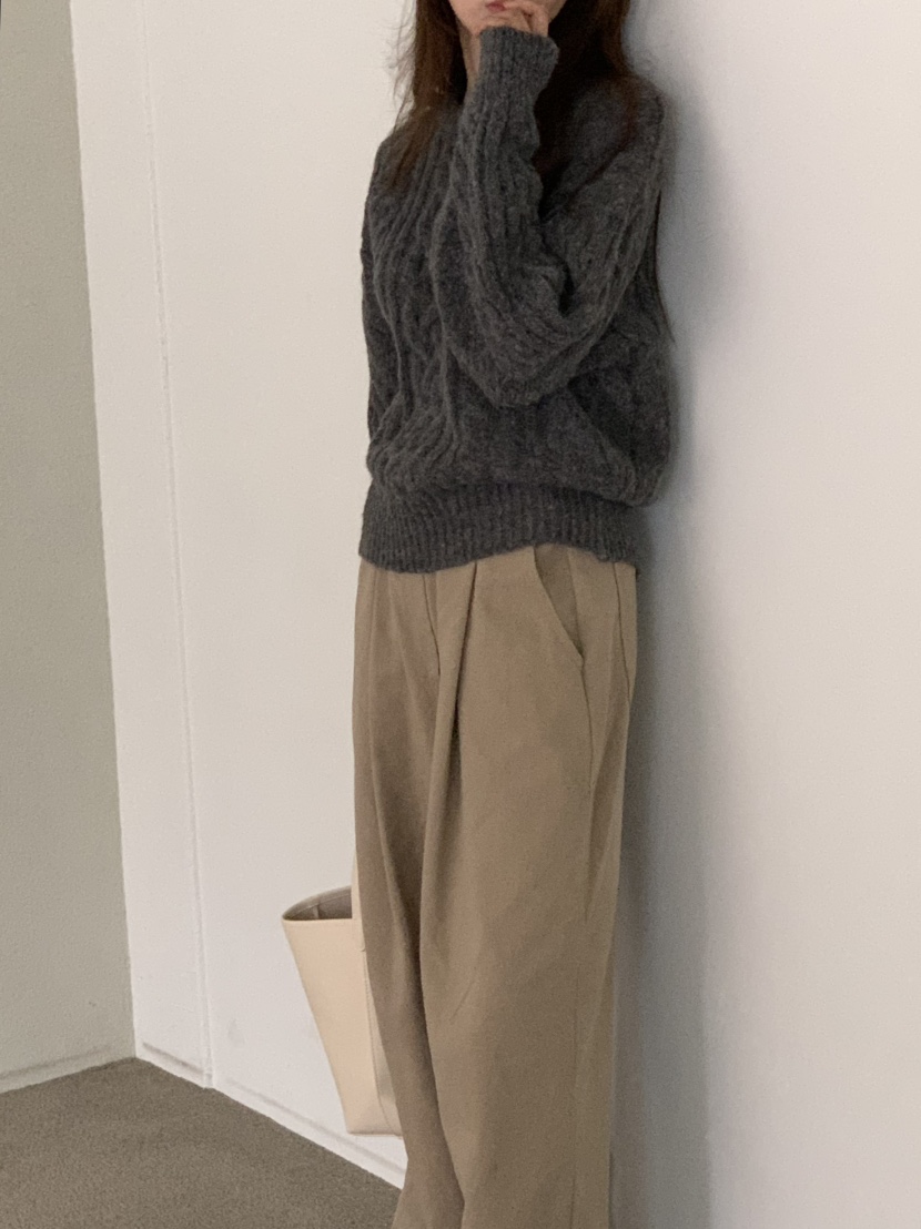 NOTICE韓國代購㊣女裝新款人氣職業時尚熱賣推薦真品25秋冬毛衣NOTICE毛衣