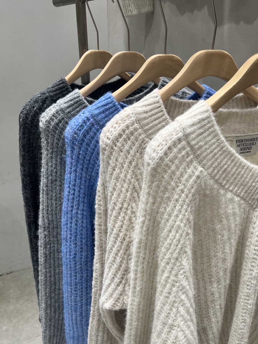 EVERCOMMERCE METICULOUSLY DESIGNED韓國直郵㊣女裝新品職業毛衣羊毛EVERCOMMERCE毛衣