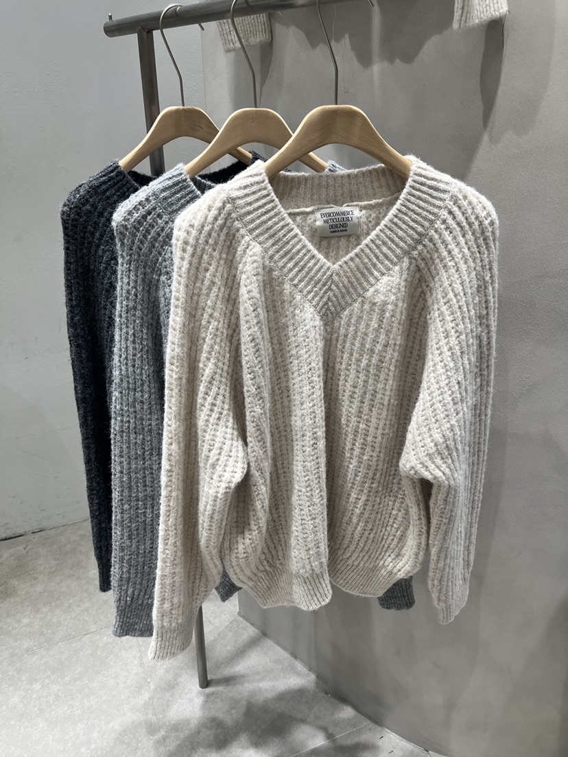 EVERCOMMERCE METICULOUSLY DESIGNED韓國直郵㊣女裝新品職業毛衣羊毛EVERCOMMERCE毛衣