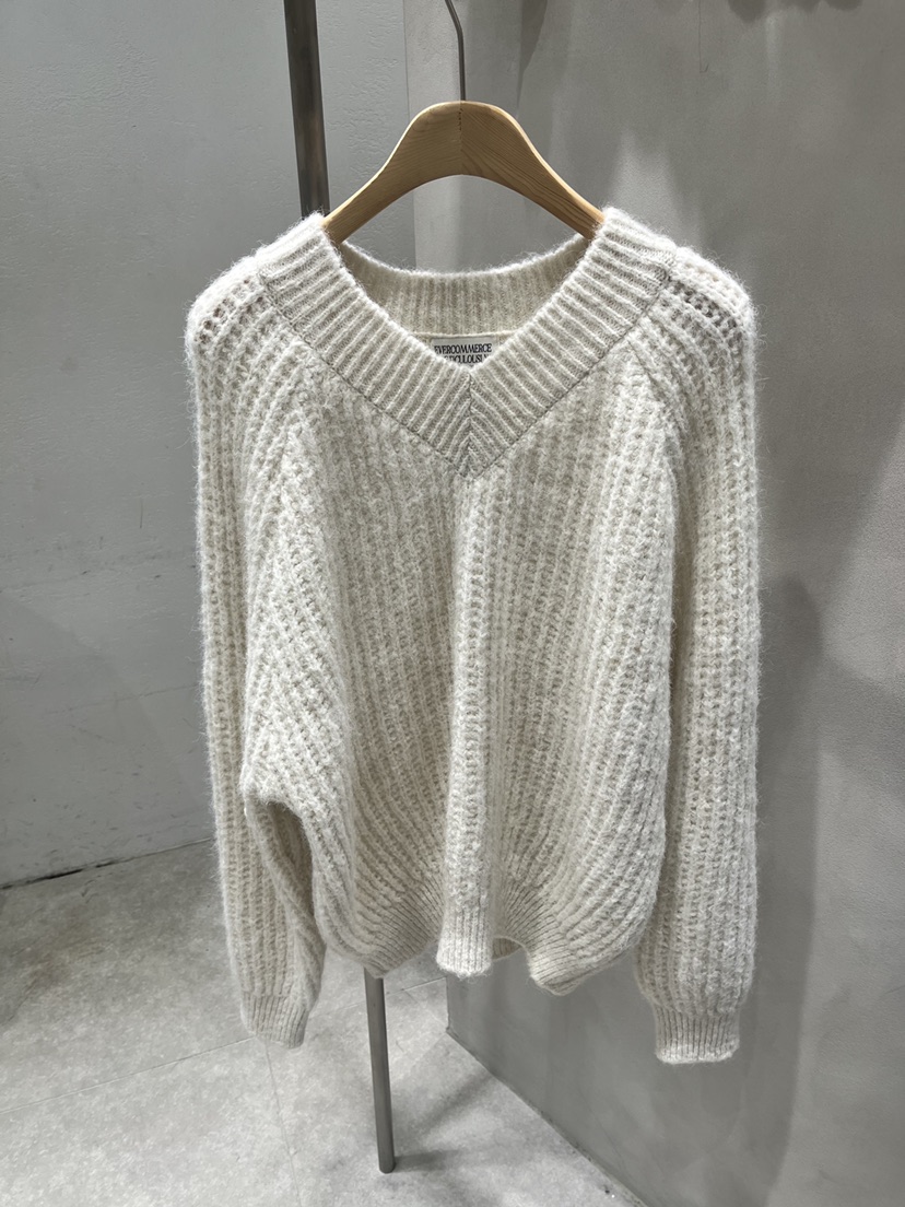 EVERCOMMERCE METICULOUSLY DESIGNED韓國直郵㊣女裝新品職業毛衣羊毛EVERCOMMERCE毛衣