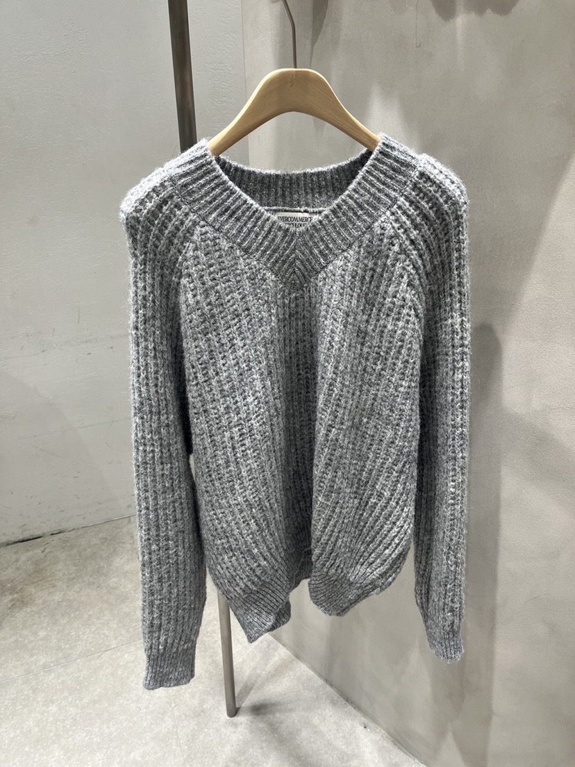 EVERCOMMERCE METICULOUSLY DESIGNED韓國直郵㊣女裝新品職業毛衣羊毛EVERCOMMERCE毛衣圖色3