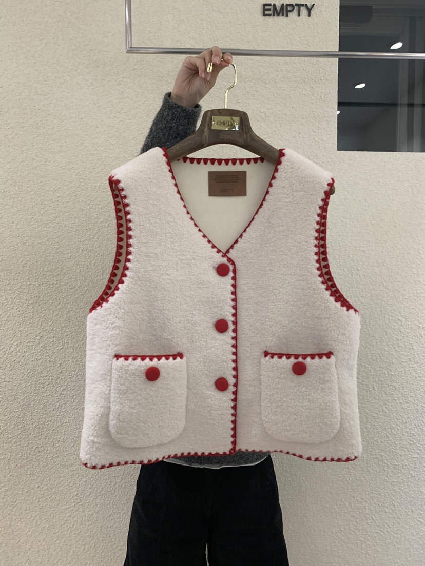 EMPTY韓國代購㊣女士新款人氣熱賣休閑職業推薦真品時尚馬甲EMPTY馬甲