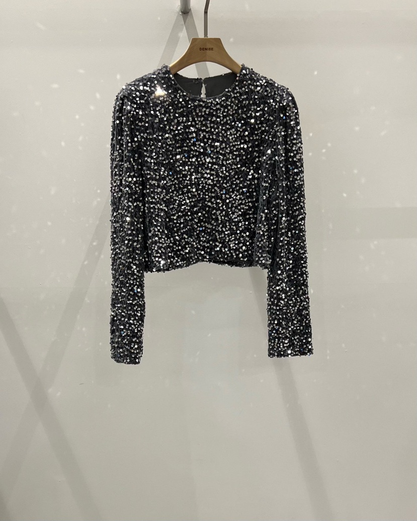 DENISE東大門㊣直郵女裝新品職業推薦休閑時尚人氣襯衫蕾絲衫DENISE襯衫/蕾絲衫