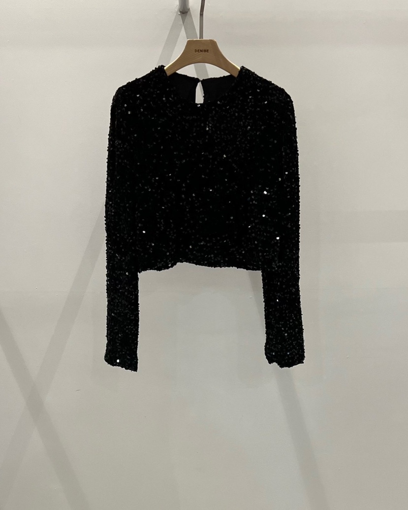 DENISE東大門㊣直郵女裝新品職業推薦休閑時尚人氣襯衫蕾絲衫DENISE襯衫/蕾絲衫圖色2