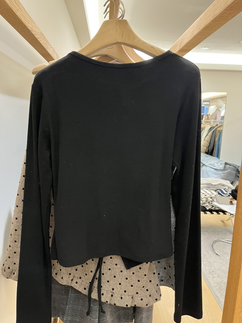 TIZZI東大門㊣實拍女士新款休閑職業25秋冬熱賣真品長袖T恤TIZZI長袖T恤