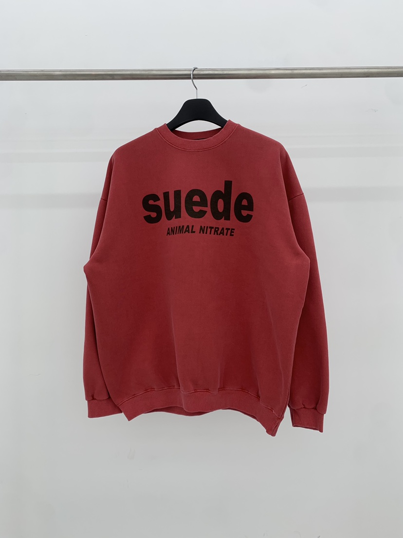 KSUBI東大門㊣代購女裝新款職業休閑25秋冬人氣真品衛衣麂皮KSUBI衛衣