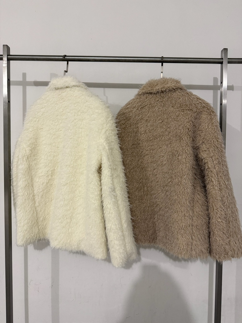 AWESOMESAUCE東大門㊣實拍女裝新品真品職業休閑時尚短款大衣AWESOME SAUCE短款大衣