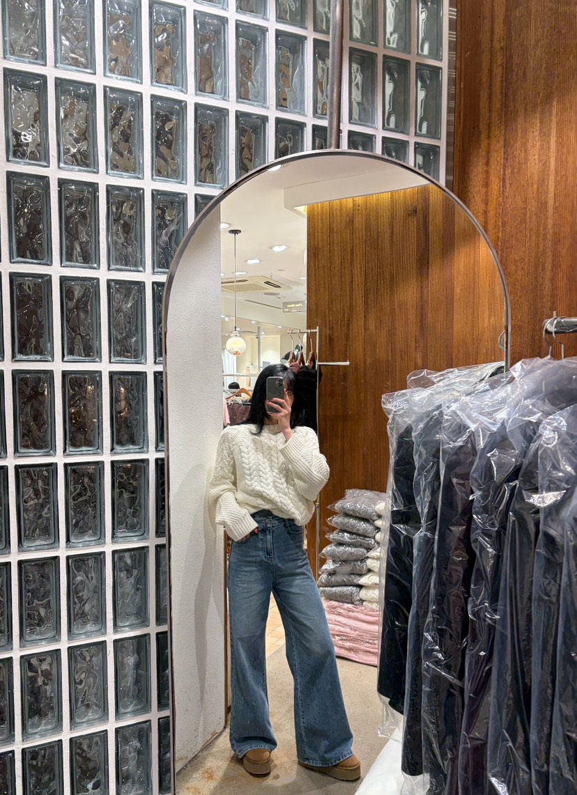 2TWO MOON東大門㊣直郵女士新品熱賣推薦25秋冬針織衫圓領2TWO MOON針織衫